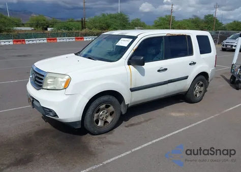 2014 Honda Pilot Lx z USA, uszkodzony, nr VIN 5FNYF3H29EB006834